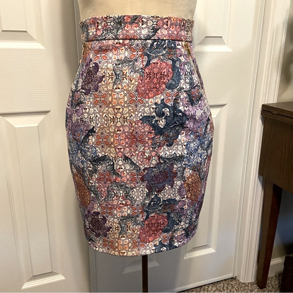 H&M Stained Glass Floral Skirt 🌸